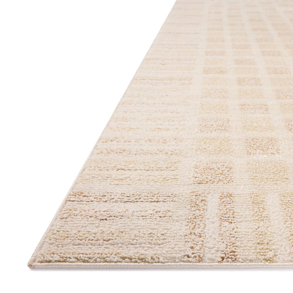 Chris Loves Julia x Loloi Calvin Bone and Natural 3'6" x 5'6" Area Rug, , large
