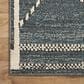 Loloi II Fabian 2"7" x 10" Denim and Charcoal Runner, , large