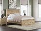 Ashley Makidern 2-Piece Queen Storage Bedroom Set with Two Drawers in Natural Brown, , large
