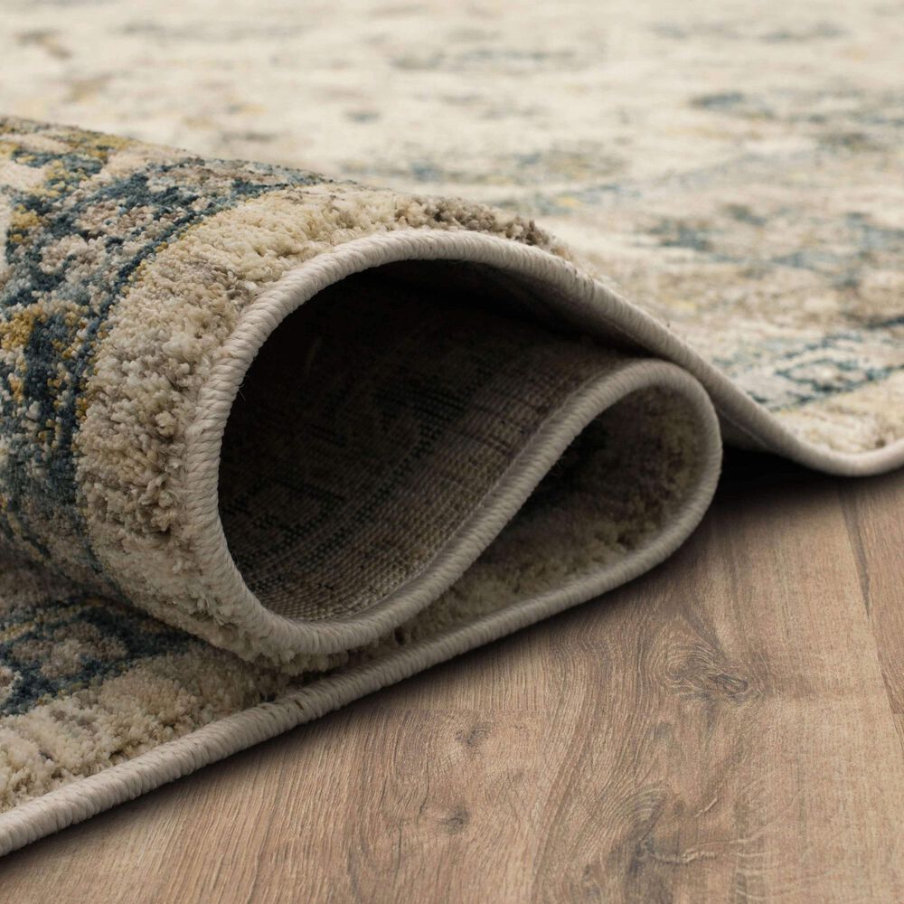 Karastan Marash Darica 9&#39; x 12&#39;2&quot; Cream Area Rug, , large