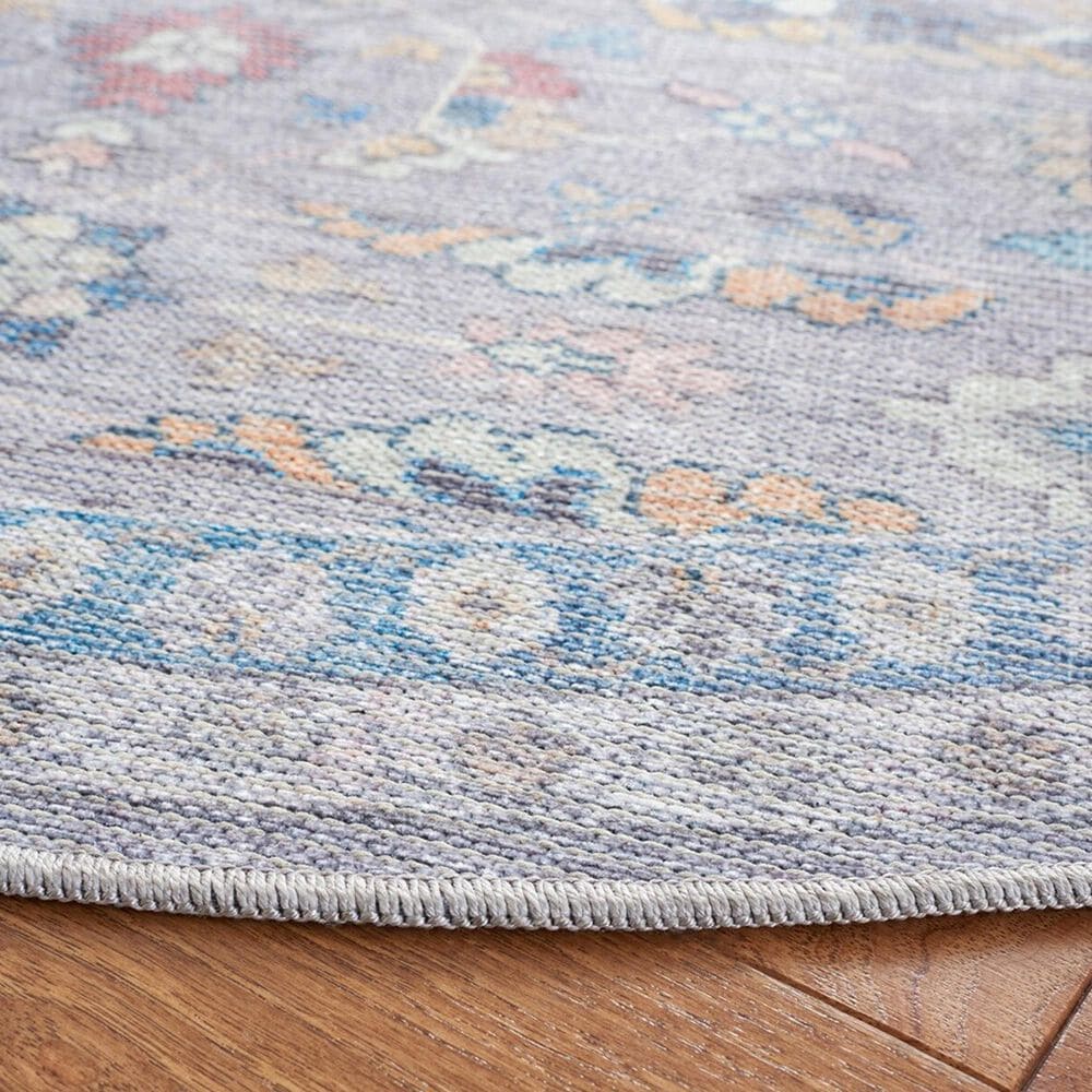 Safavieh Serapi Traditional 6&#39;7&quot; Round Grey and Beige Area Rug, , large