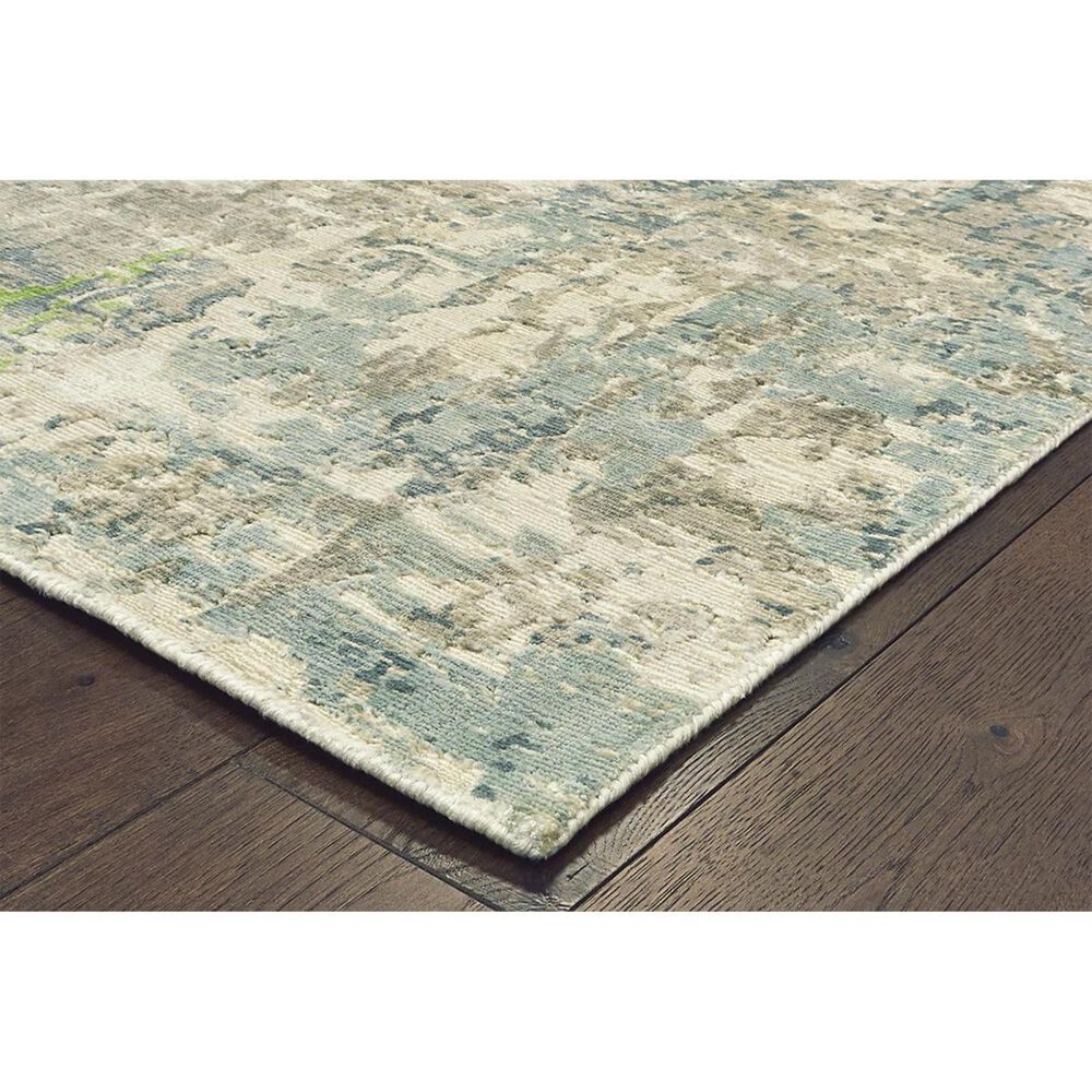 Oriental Weavers Formations 70007 6&#39; x 9&#39; Blue Area Rug, , large