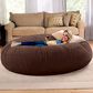 Jaxx 6" Cocoon Large Bean Bag Chair in Chocolate, , large