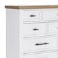 Ashley 5-Piece King Bedroom Set in White and Natural, , large