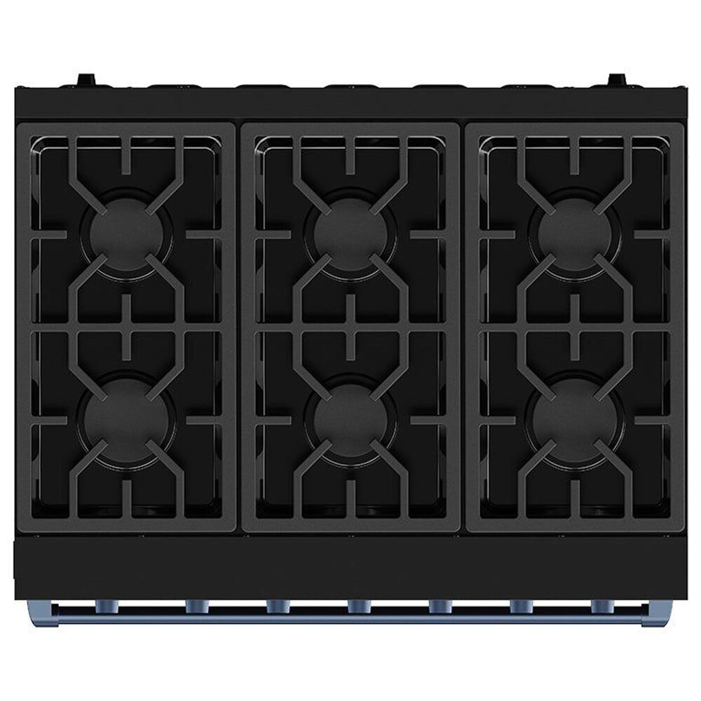 Thor Kitchen Gordon Ramsay 6 Cu. Ft. Professional Liquid Propane Range with Blue Handle Kit in Black, , large