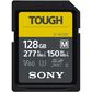 Sony 128GB SF-M Tough Series UHS-II SDXC Memory Card in Black, , large