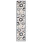 Nourison Aloha ALH17 2"3" x 10" Blue and Grey Indoor/Outdoor Runner, , large