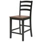 Ashley Wildenauer Counter Height Dining Table and 6 Counter Stools, , large