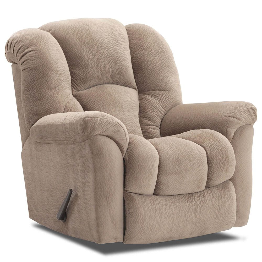 HomeStretch Transformer Manual Rocker Recliner in Almond, , large