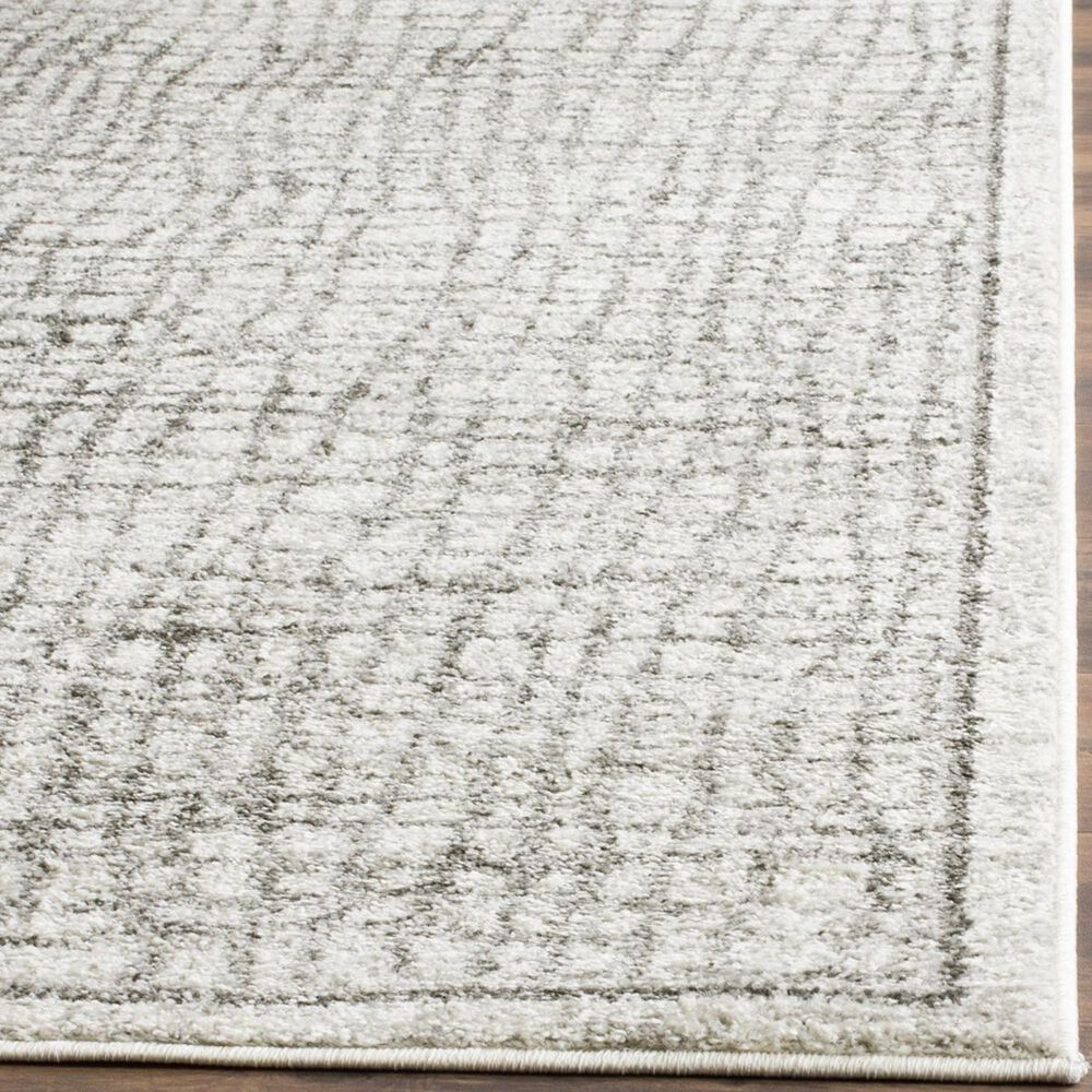 Safavieh Adirondack ADR103B-10SQ 10&#39; x 10&#39;  Silver/Ivory Square Rug, , large