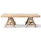 Jennifer Taylor Home Hawthorne 48" Coffee Table in Heritage Light Natural Brown, , large