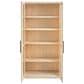 Furniture Worldwide Modern 2-Door Display Cabinet in Light Desert, , large