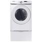 Samsung 4.5 Cu. Ft. Front Load Washer and 7.5 Cu. Ft. Electric Dryer with Sensor Dry Laundry Pair in White, , large