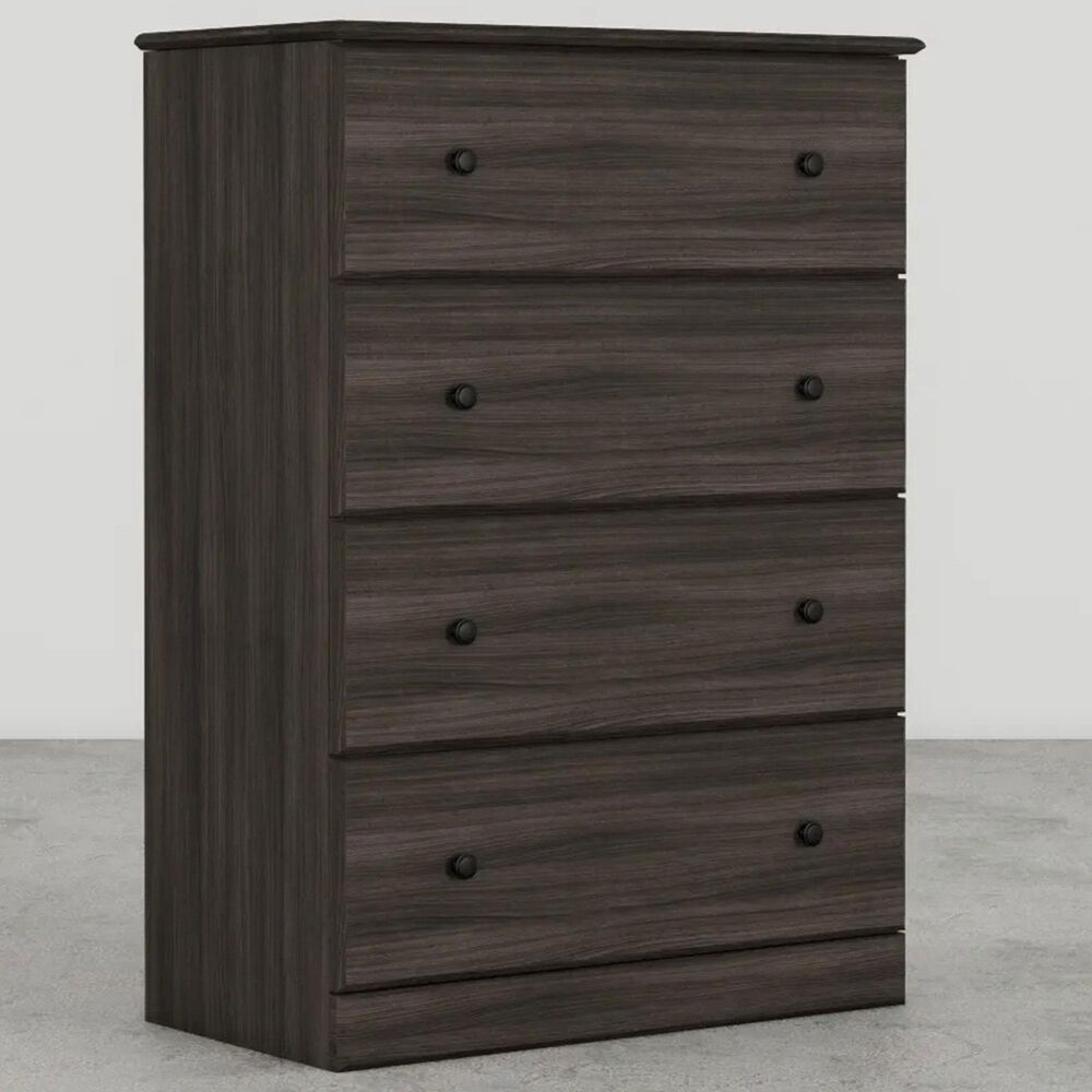 Lemoore Essential 32&quot; 4-Drawer Chest in Grey Walnut, , large