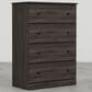 Lemoore Essential 32" 4-Drawer Chest in Grey Walnut, , large
