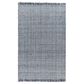 Surya Sara SRU-2301 2" x 3" Light Slate, Charcoal, Brown, Seafoam, Pewter Area Rug, , large