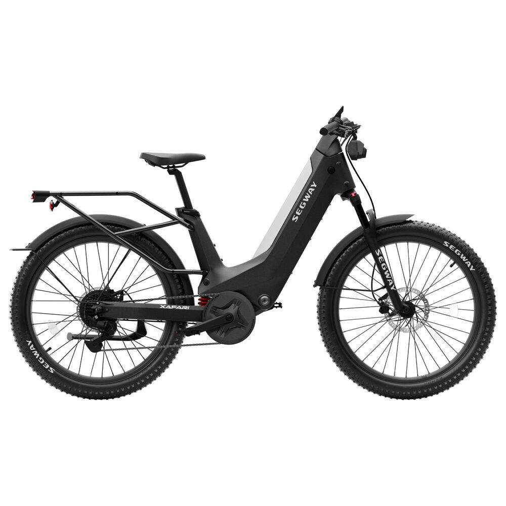 Segway Xafari Fat Tire Electric Bike in Silver, , large