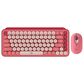 Logitech Pop Emoji Wireless Keyboard Mouse Combo in Pink, , large