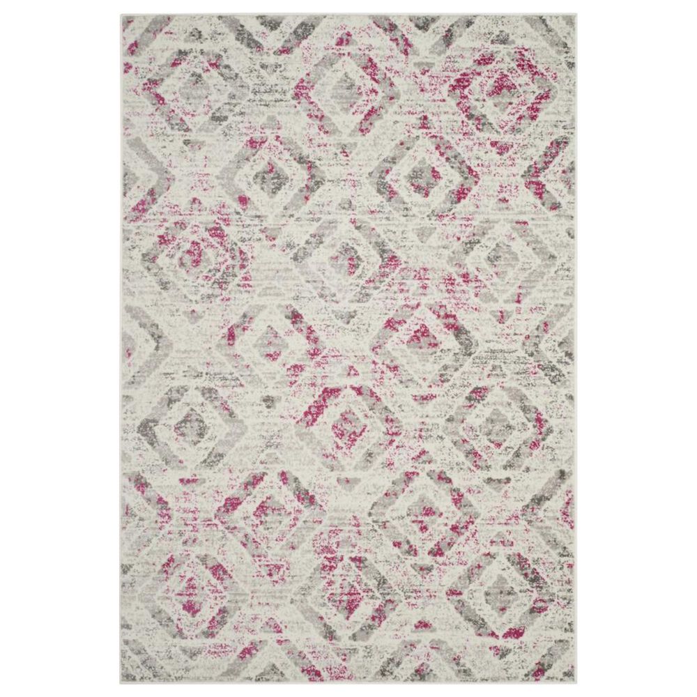 Safavieh Skyler SKY190F 5"1" x 7"6" Ivory and Pink Area Rug, , large