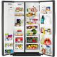 Whirlpool 28 Cu. Ft. 36-Inch Wide Side-by-Side Refrigerator in Black Stainless, , large