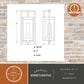 Vaxcel Sheridan 1-Light Outdoor Wall Sconce in Matte Black, , large