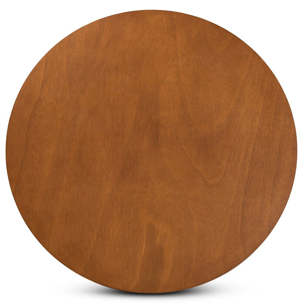 Baxton Studio Alayna Dining Table in Walnut Brown - Table Only, , large