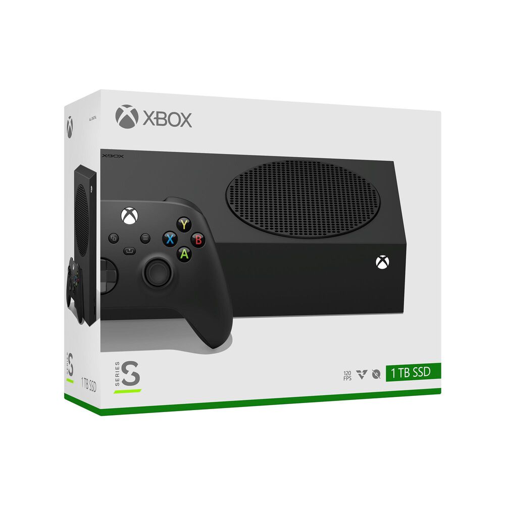 Xbox Series S 1TB All-Digital Console (Disc-Free Gaming) - Black