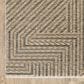 Oriental Weavers Echo ECH01 Beige and Grey 7"10" x 10"10" Area Rug, , large