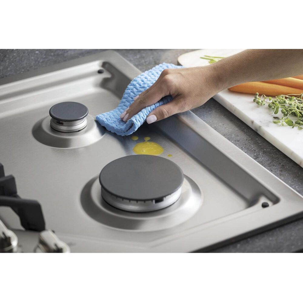 GE Profile 30&quot; Built-In Gas Cooktop in Stainless, , large