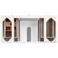 James Martin Vanities Breckenridge 48" Single Bathroom Vanity in Bright White with 3 cm Lime Delight Quartz Top and Rectangular Sink, , large