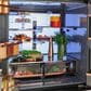 GE Appliances 22.9 Cu. Ft. Smart Counter-Depth Quad-Door Refrigerator in Platinum Glass, , large