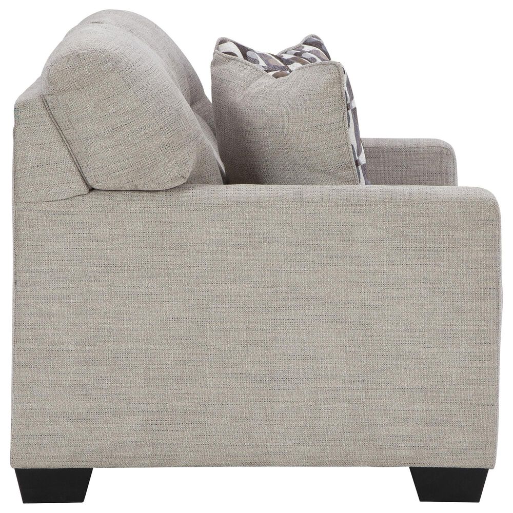Ashley Mahoney Stationary Sofa and Loveseat Set in Pebble, , large