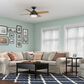 Hunter Dempsey 44" Ceiling Fan with Lights in Noble Bronze, , large