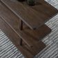 Artistica Home Andare Sofa Table in Dry Brown and Antiqued Brass, , large