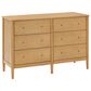 DaVinci Frem 6-Drawer Dresser in Honey, , large