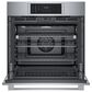 Bosch Benchmark 30" Built-In Single Electric Convection Wall Oven with TFT Touch Control in Stainless Steel, , large