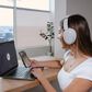 JLab Over-the-Ear Wireless Headphone in Cloud, , large