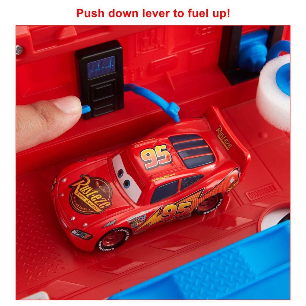 Disney Cars Transforming Mack Playset in Red, , large