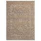 Loloi II Louisa 9"6" Round Taupe and Gold Area Rug, , large