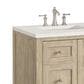 James Martin Vanities Breckenridge 30" Single Vanity in Whitewashed Oak with 3 cm Lime Delight Quartz Top, , large