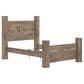 Ashley Rusticott Queen Poster Bed in Brown, , large