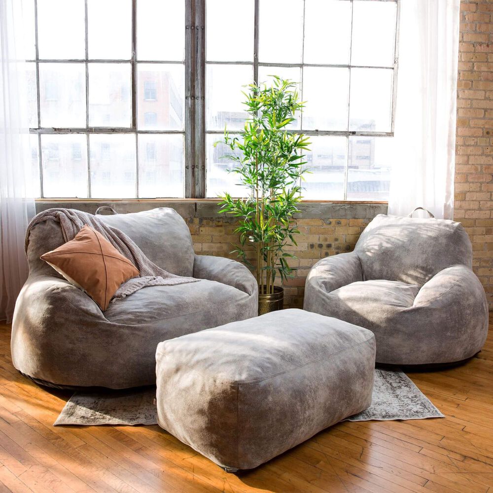 37B Serene Nestle Loveseat in Cement Blazer, , large