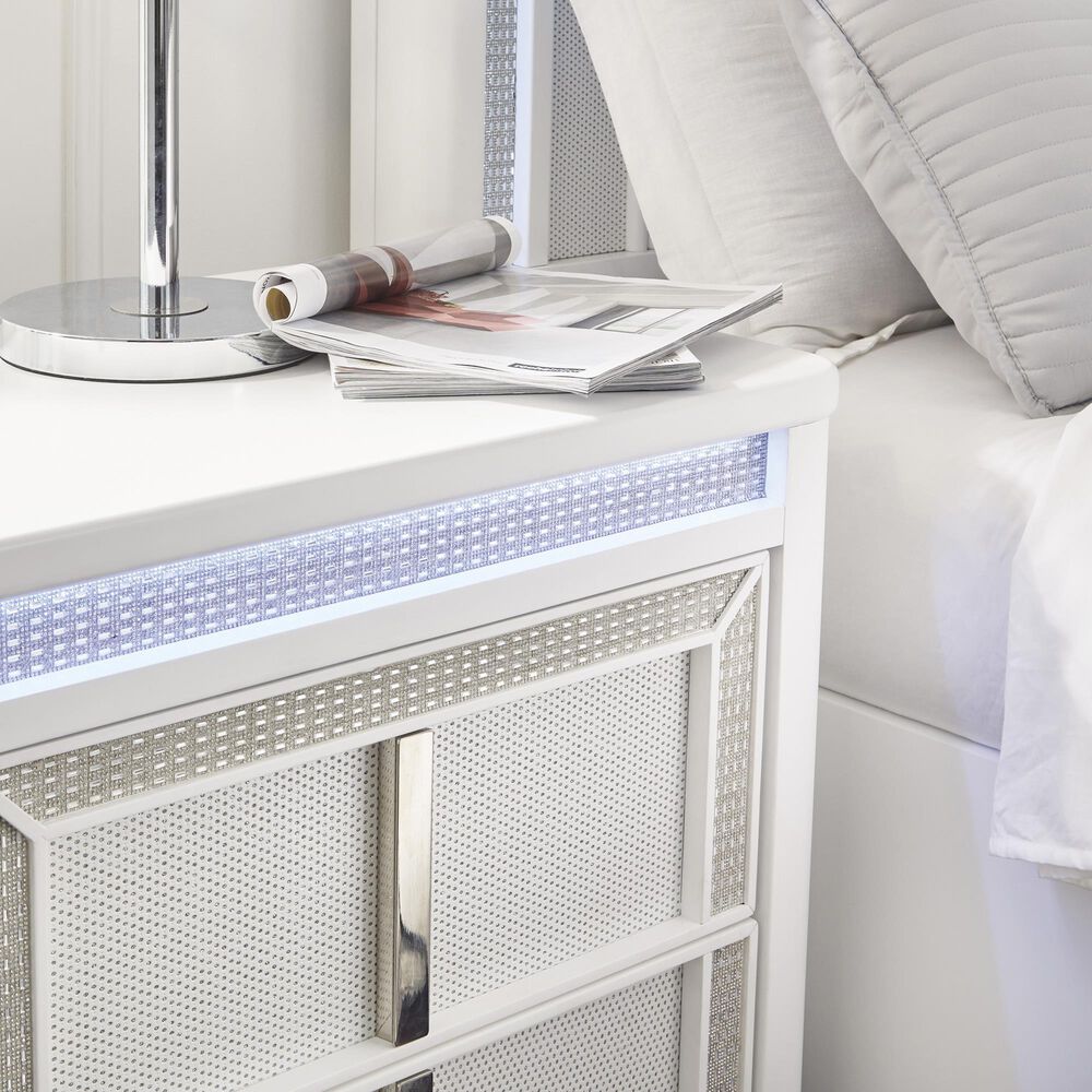 Millenium Chalanna 2-Drawer Nightstand in White, , large