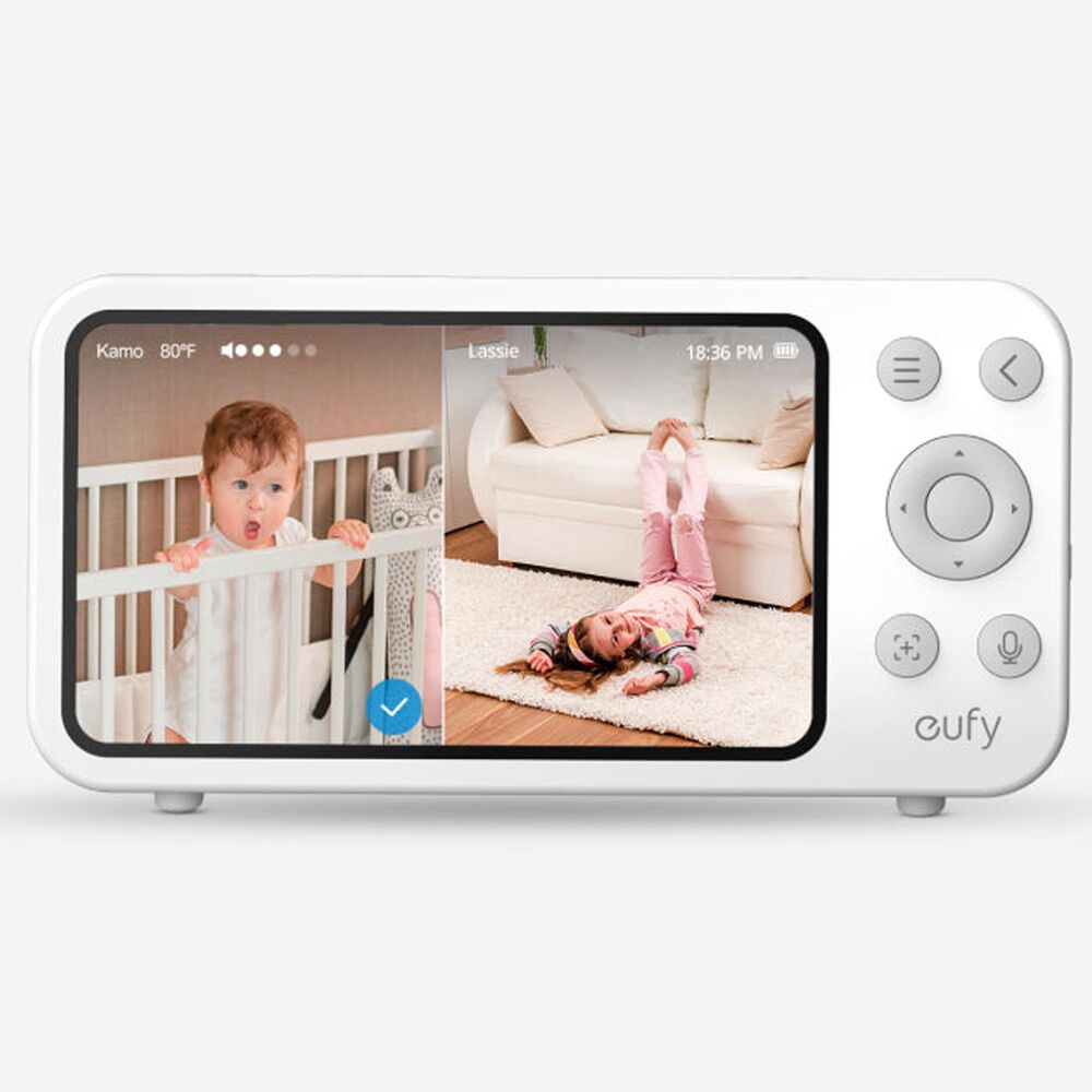 eufy E20 Baby Monitor with Camera in White, , large