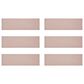 Soho Studio ColorHues Coral 2" x 8" Cement Tile, , large