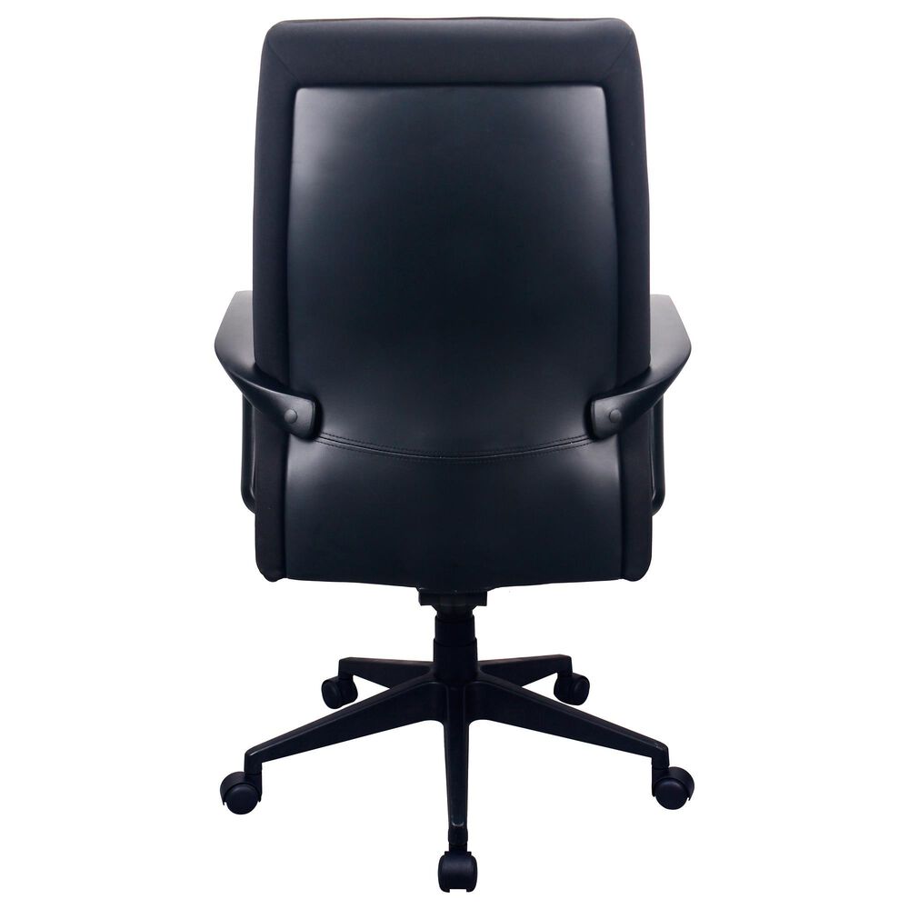 Raynor Group Tempur Pedic Highback Desk Chair in Black, , large