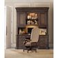 Hooker Furniture Rhapsody Swivel Tilt Chair in Beige and Medium Wood, , large