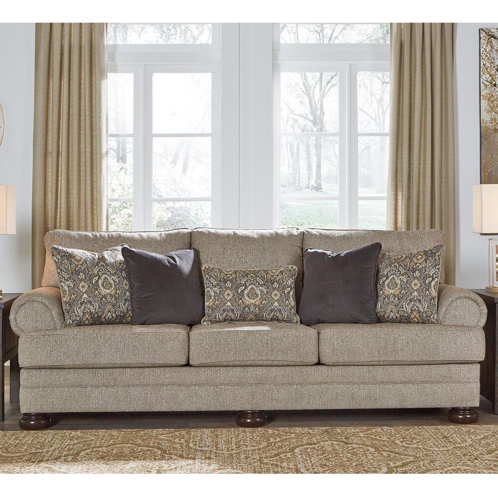 Ashley Kananwood Sofa in Oatmeal, , large