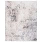 Safavieh Aston ASN708 10" x 14" Ivory and Grey Area Rug, , large