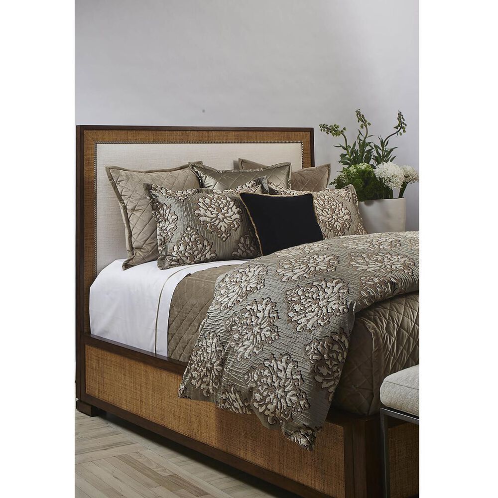 Ann Gish 3-Piece Queen Coverlet Set in Velvet Taupe, , large